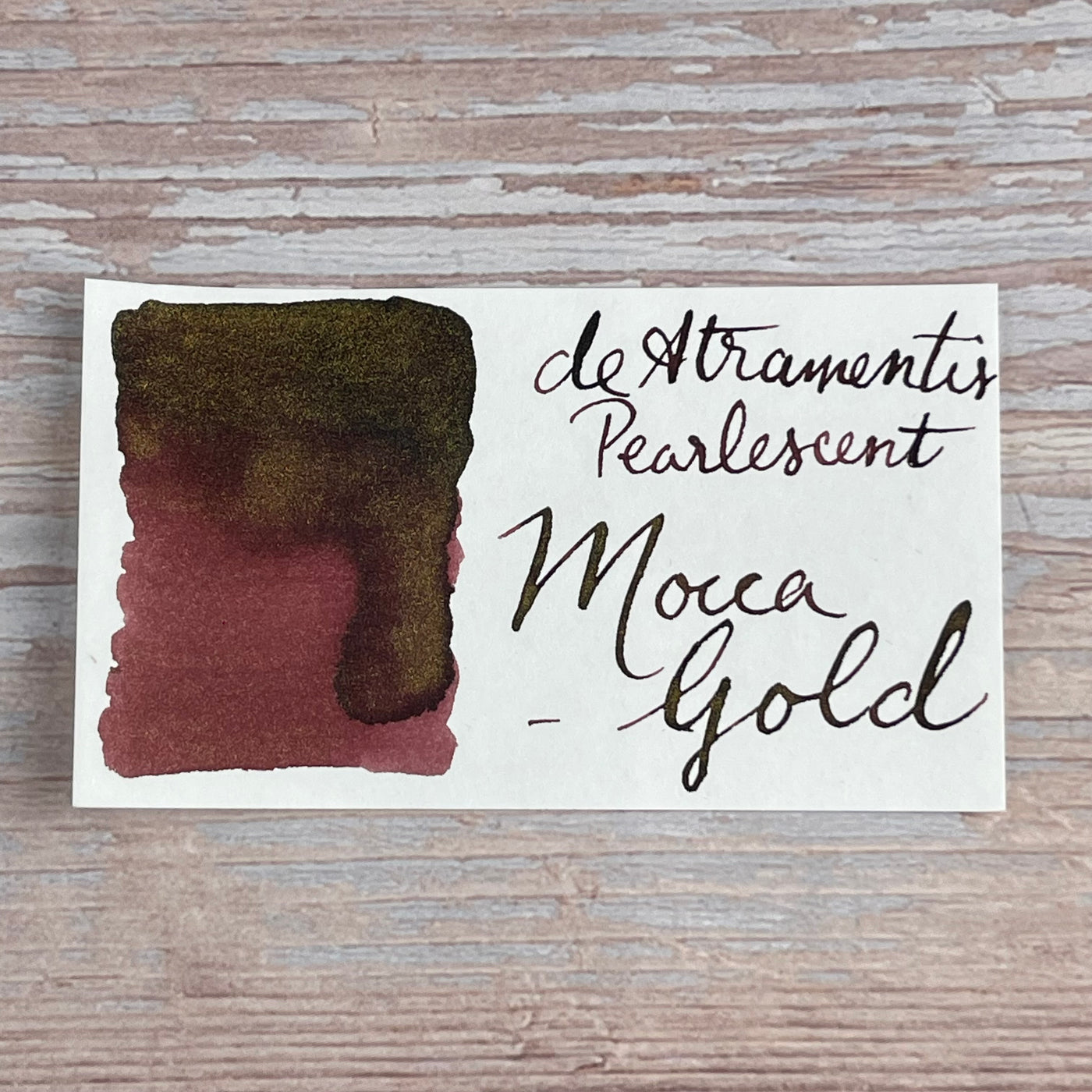 De Atramentis Pearlescent Mocca Gold - 45ml Bottled ink