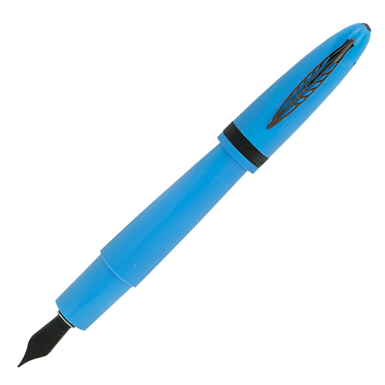 Pineider Modern Times Fountain Pen - Racing Blue