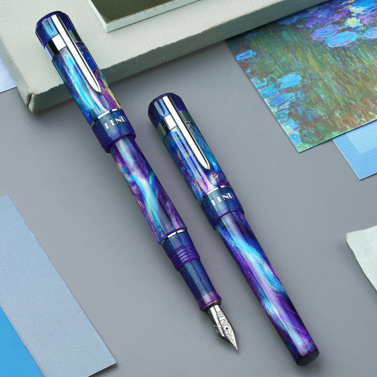Benu Tribute Collection Fountain Pen - Monet