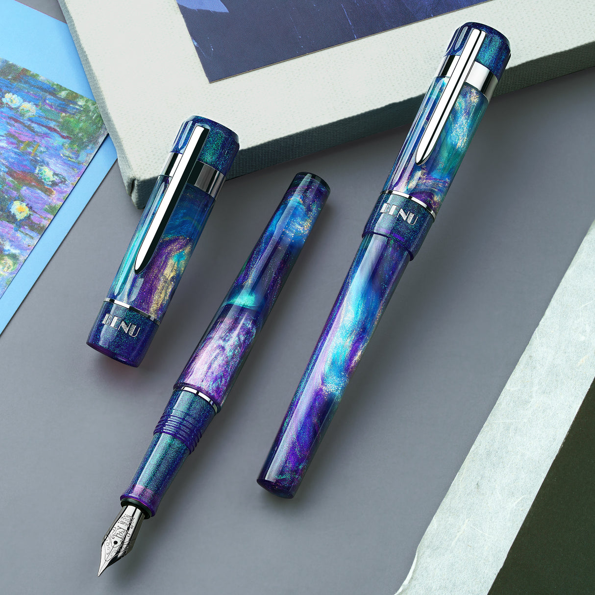 Benu Tribute Collection Fountain Pen - Monet