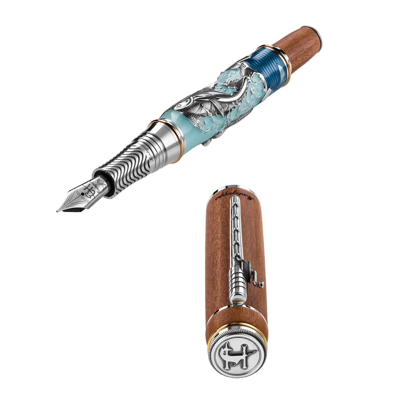 Montegrappa the Old Man and the Sea Fountain Pen (Limited Edition)