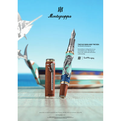 Montegrappa the Old Man and the Sea Fountain Pen (Limited Edition)