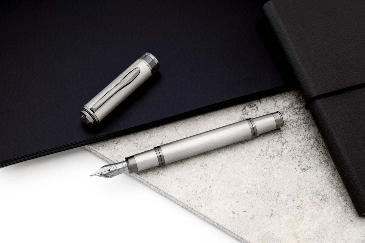 Monteverde Innova Fountain Pen - Titanium (Limited Edition)