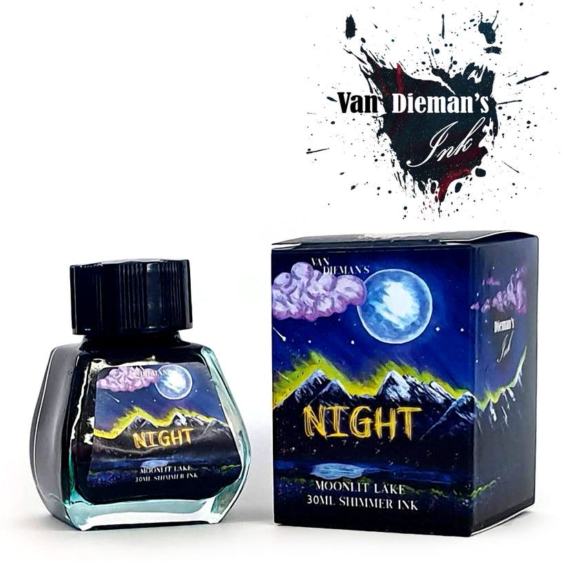 Van Dieman's Night - Moonlit Lake - 30ml Bottled Ink