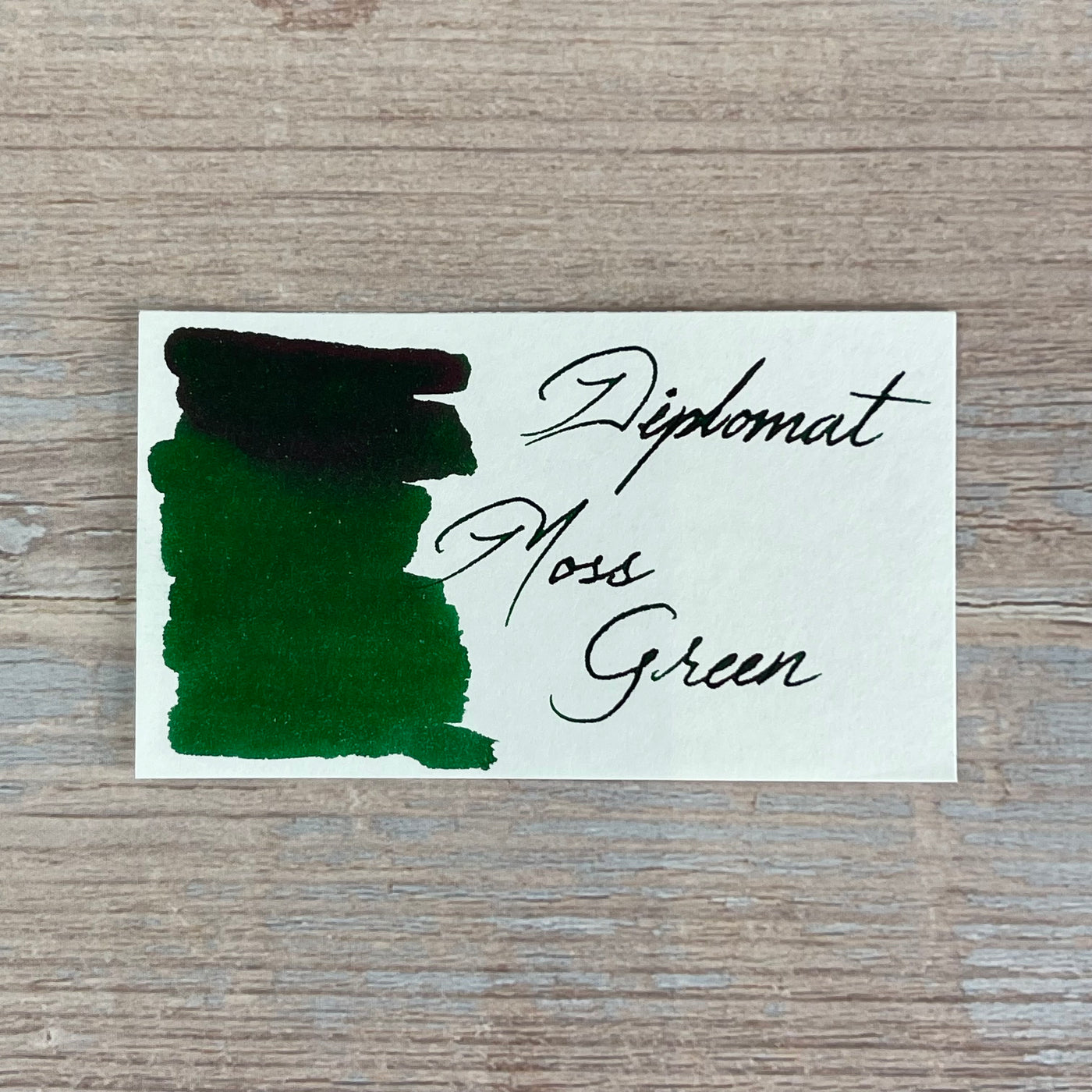 Diplomat Moss Green - 30ml Bottled Ink