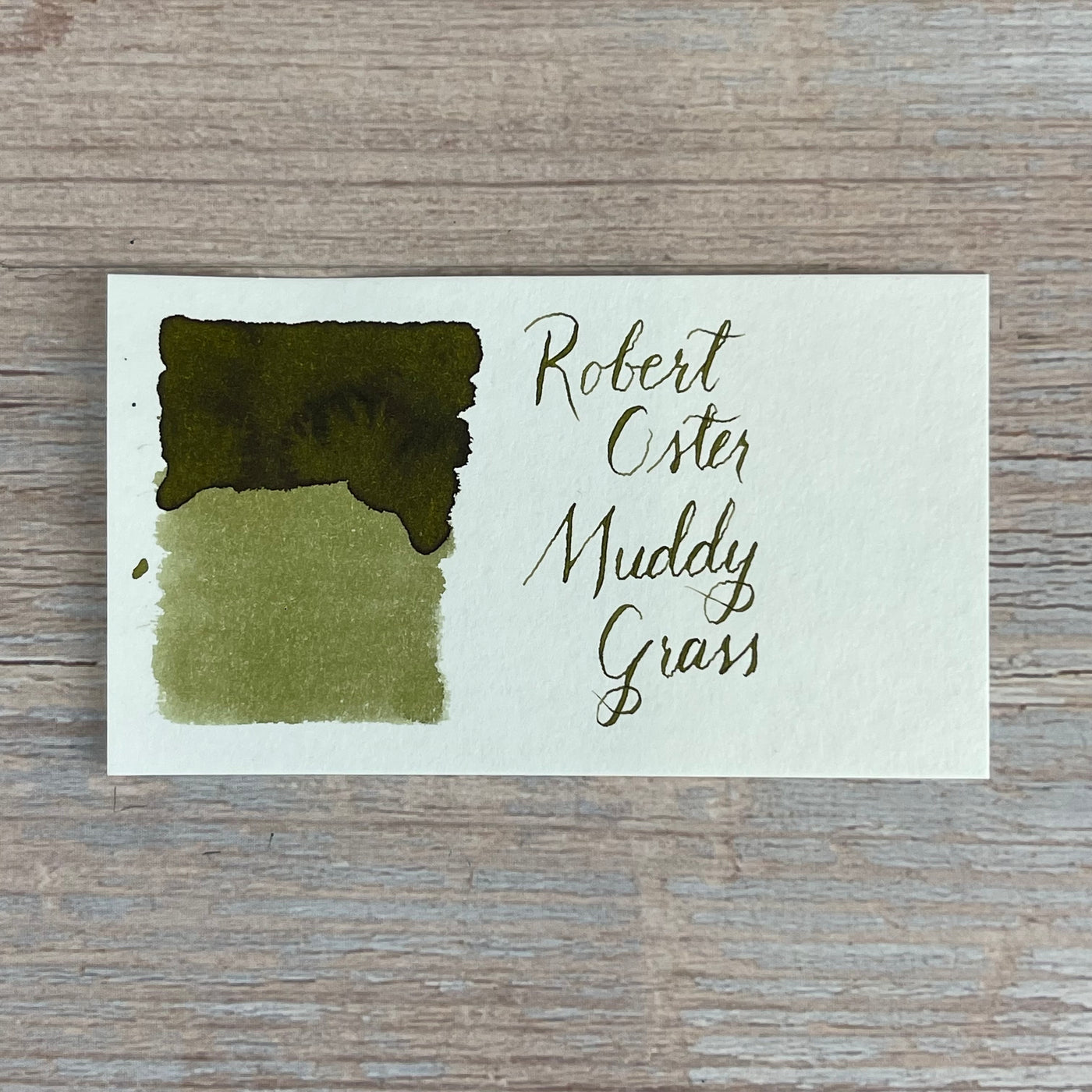 Robert Oster Muddy Grass - 50ml Bottled Ink