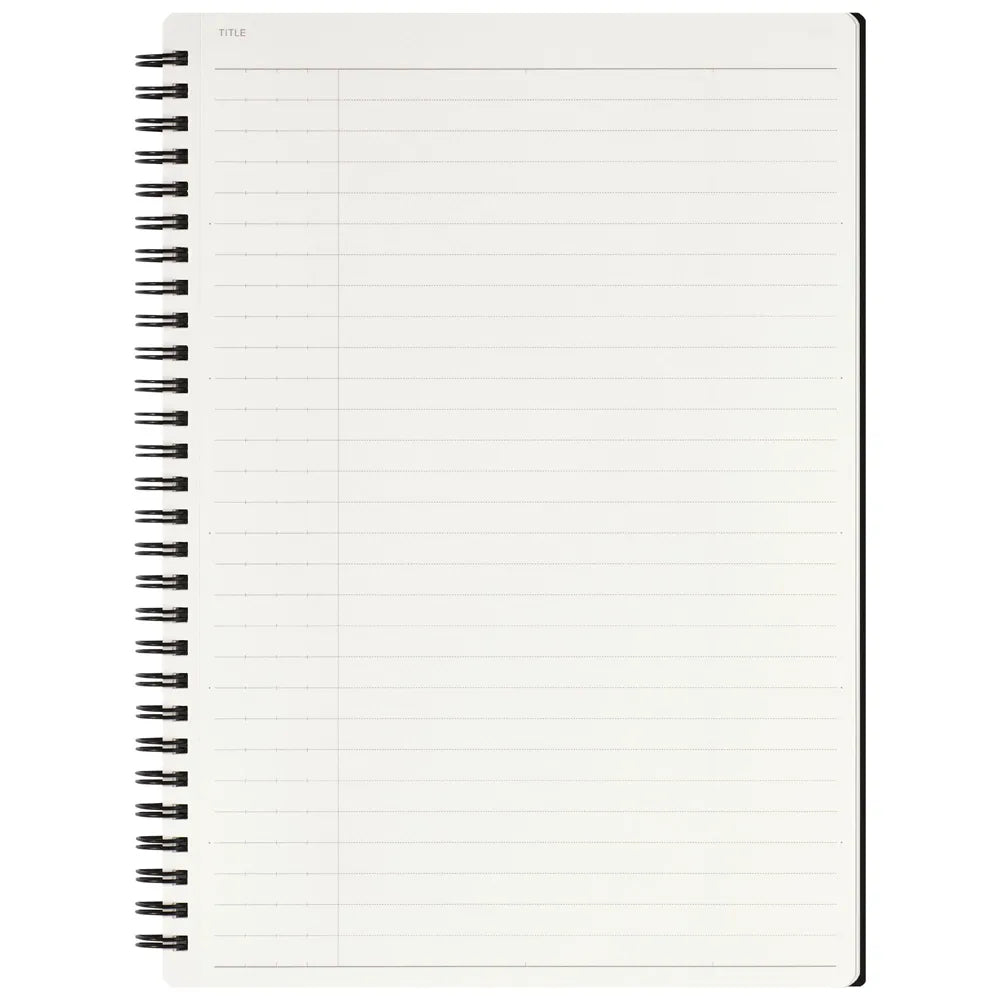 Maruman Mnemosyne Notebook - Lined w/ Vertical Line- B5