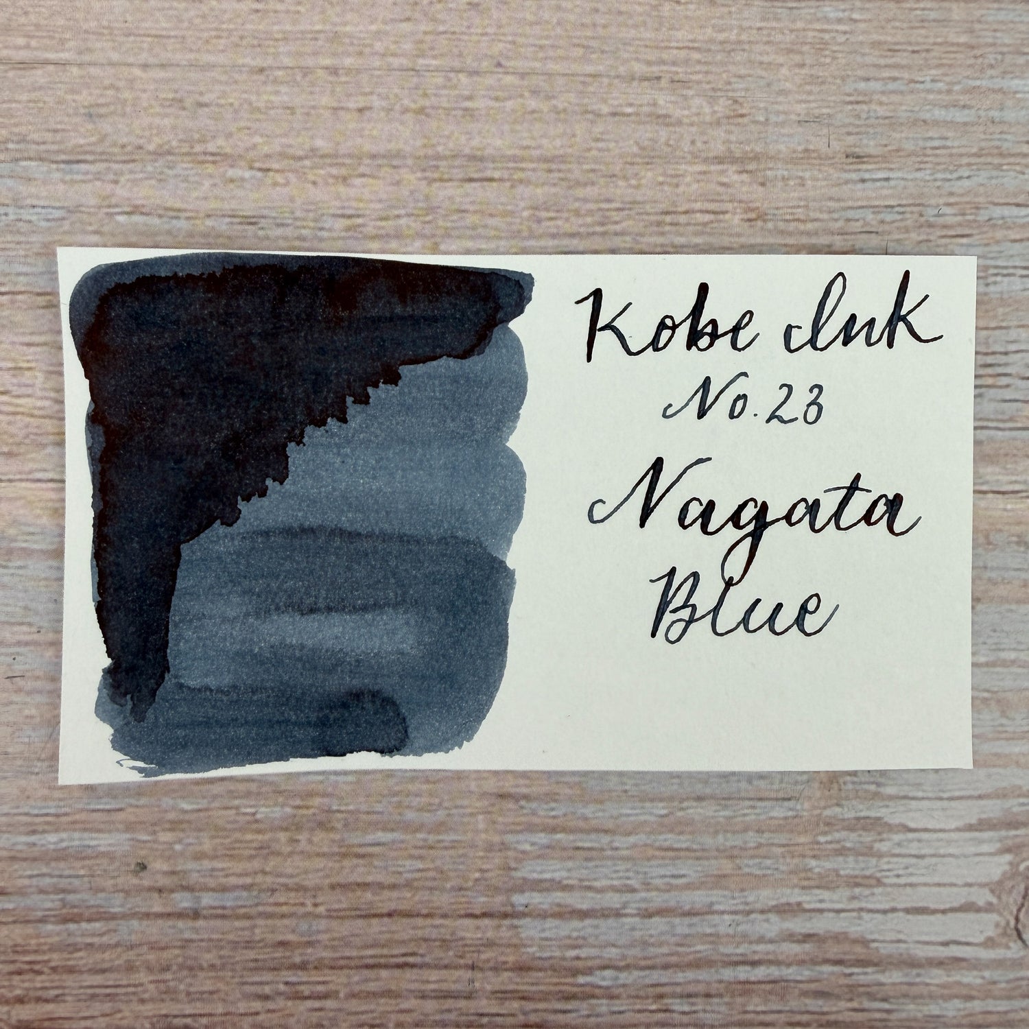 Nagasawa Kobe Ink 50ml Bottled Ink - Ink Story Vol. 23 Nagata Blue