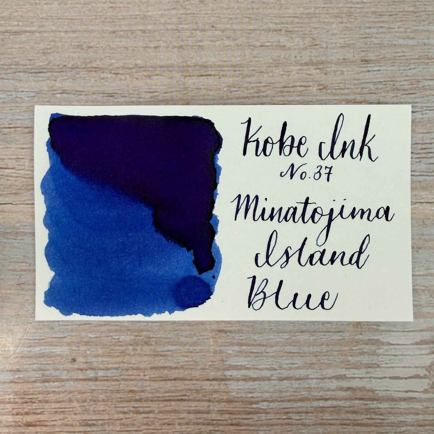 Nagasawa Kobe Ink 50ml Bottled Ink - Ink Story Vol. 37 Minatojima Isla ...