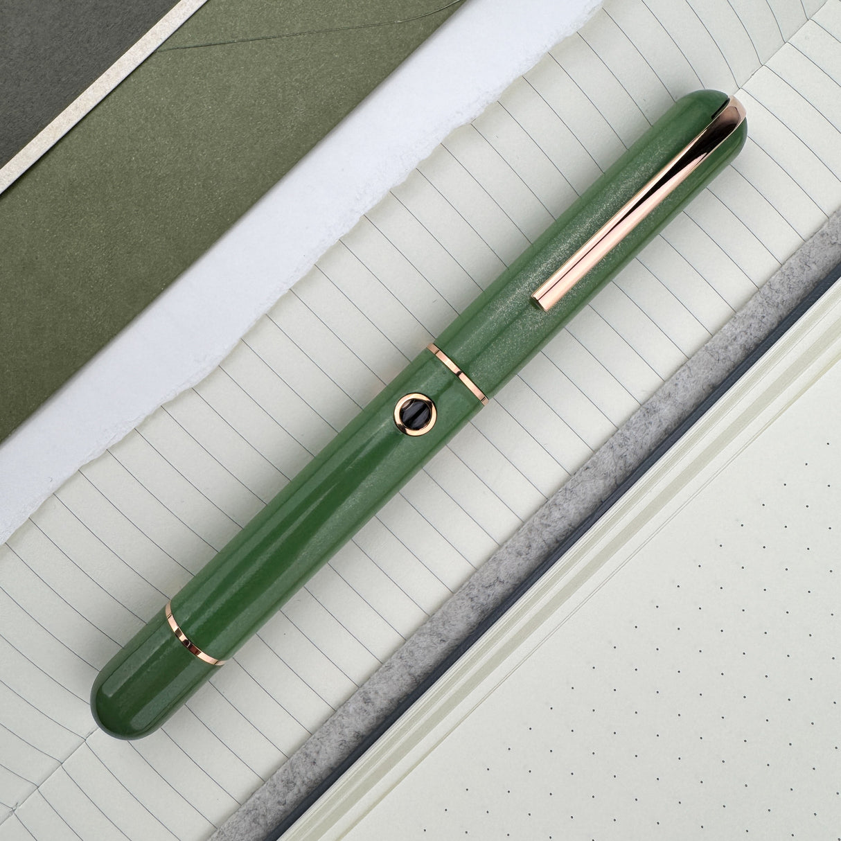 Nahvalur 365 Anniversary Roiro Fountain Pen - Jade