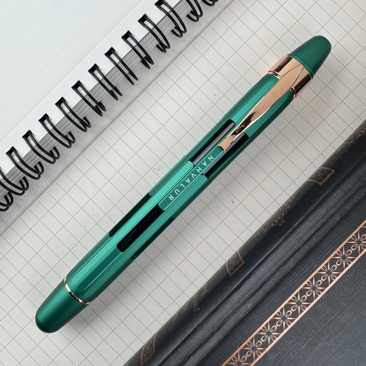 Nahvalur Eclipse Fountain Pen - Emerald