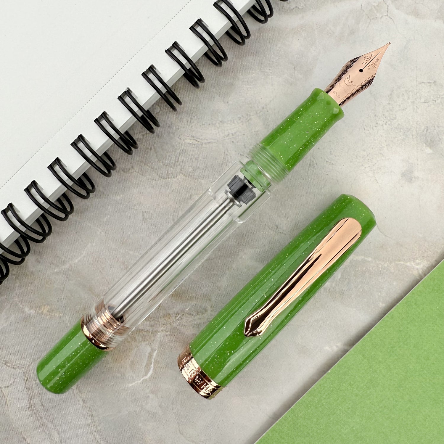 Nahvalur (Narwhal) Original Plus Fountain Pen - Pistachio