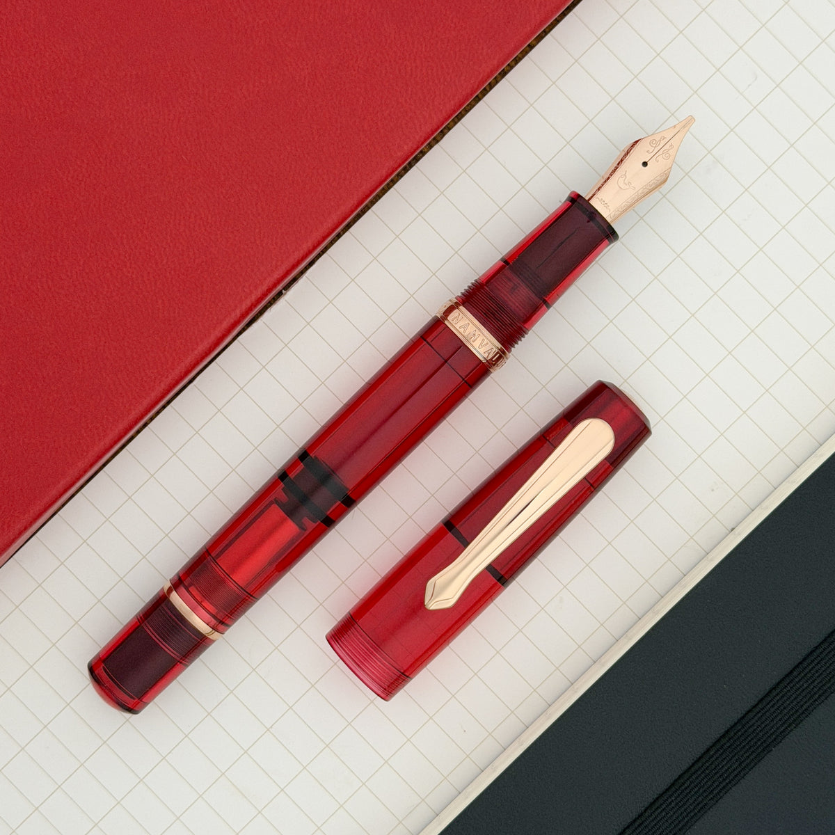 Nahvalur Original Fountain Pen - Burgundy Wine