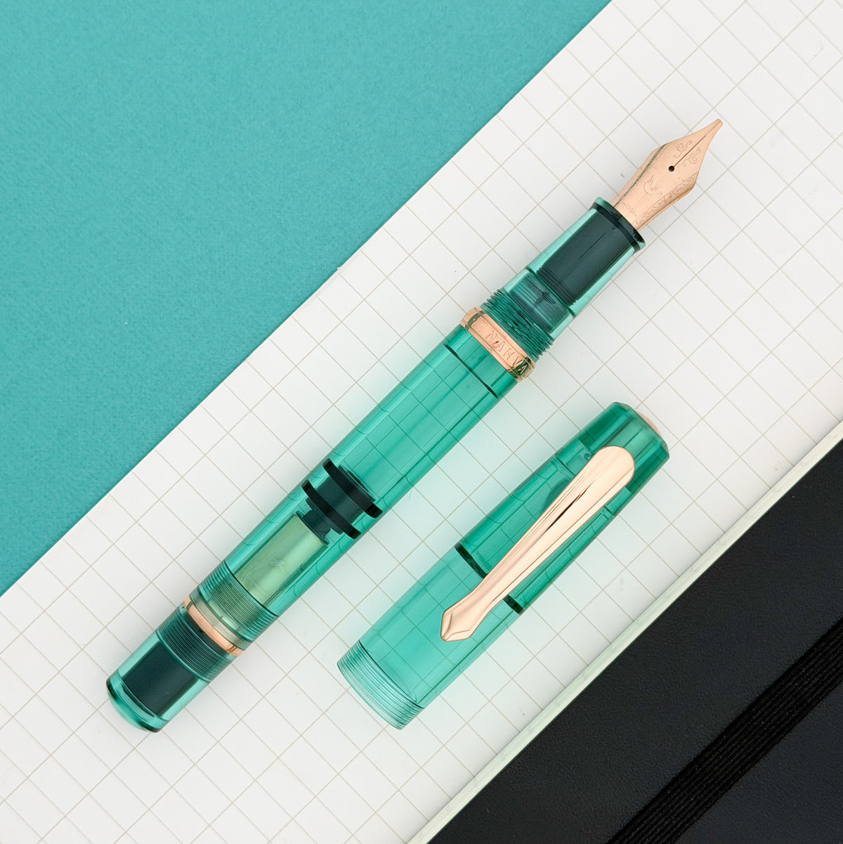 Nahvalur Original Fountain Pen - Emerald Grove
