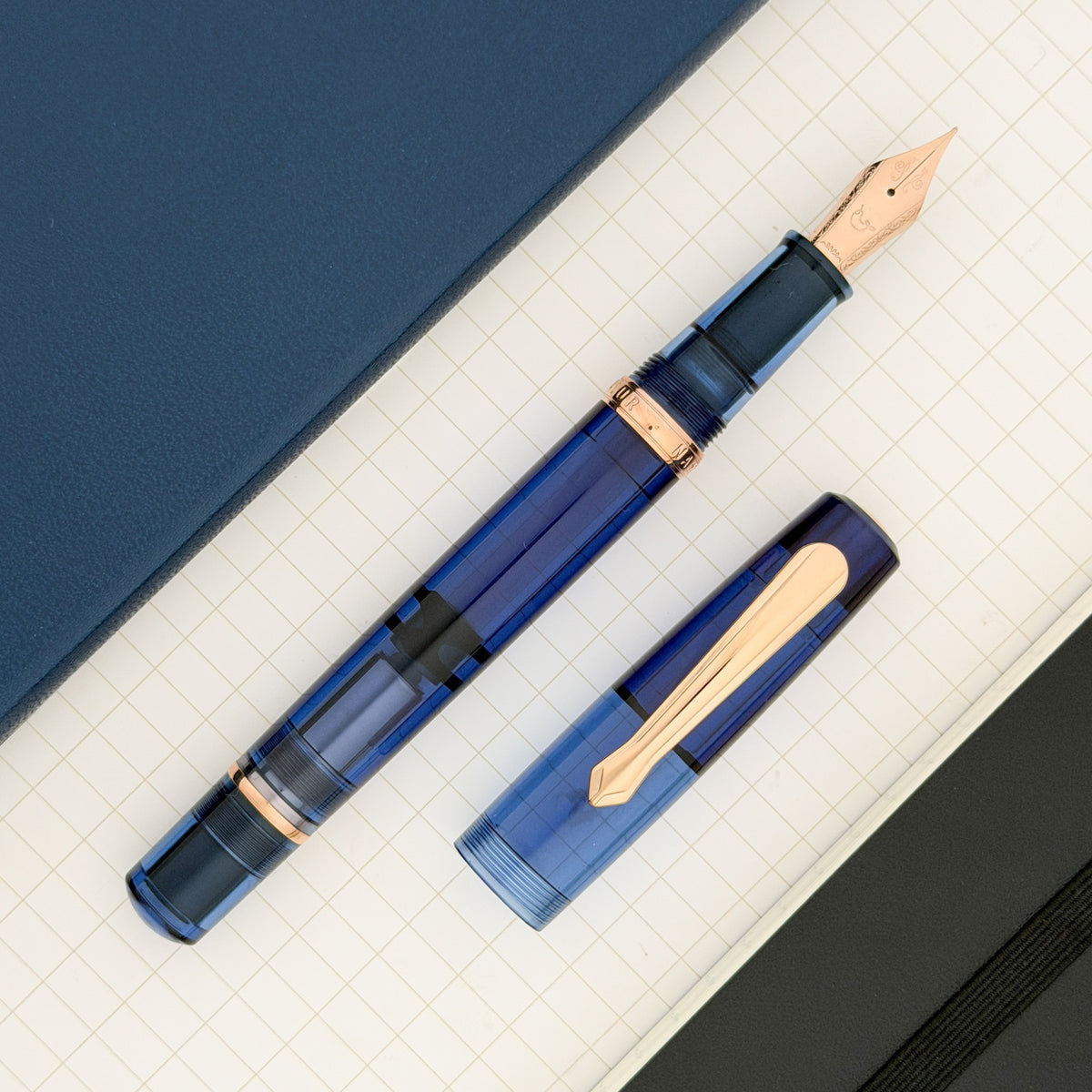 Nahvalur Original Fountain Pen - Sapphire Night
