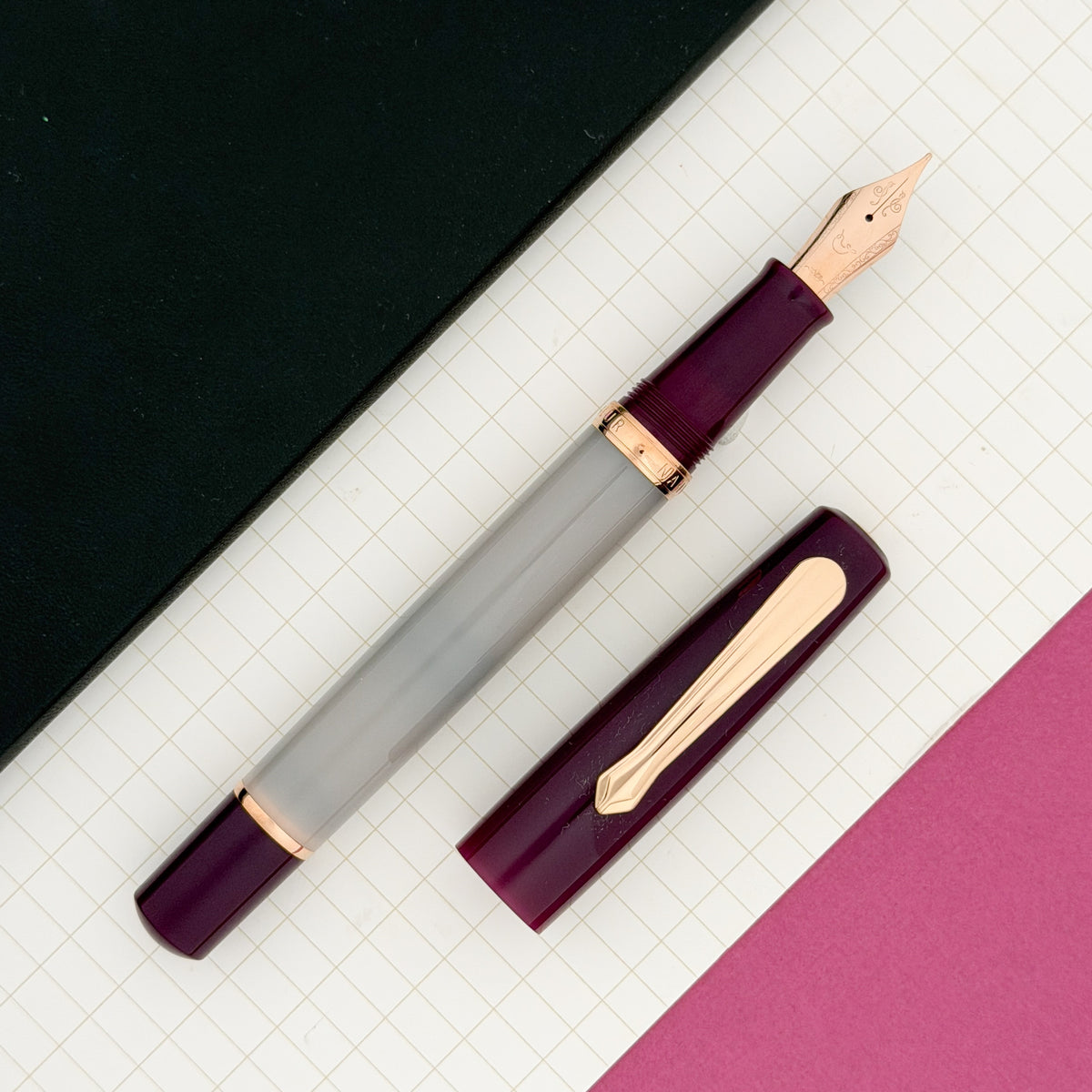 Nahvalur Original Fountain Pen - Violet Ash (Special Edition)