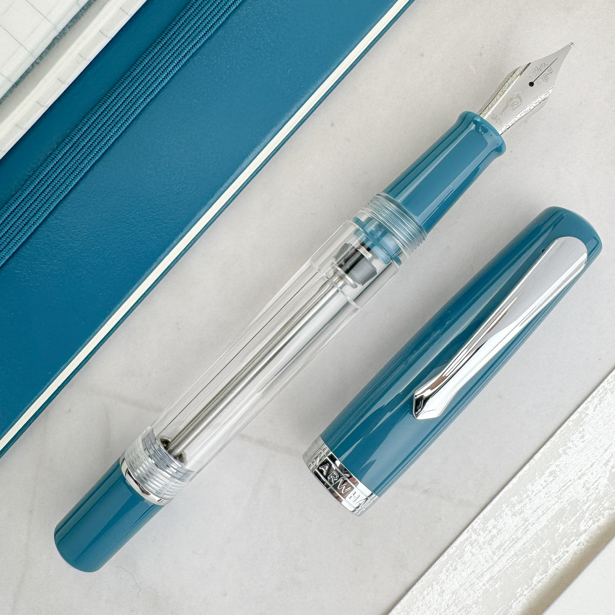 Nahvalur (Narwhal) Original Plus Fountain Pen - Aquamarine (Special Edition)