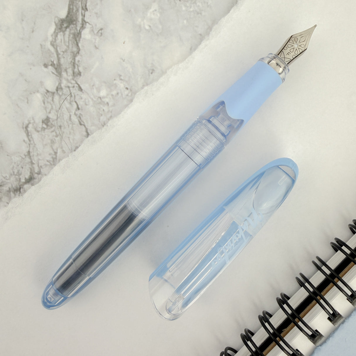 Nahvalur Triad Fountain Pen - Azure
