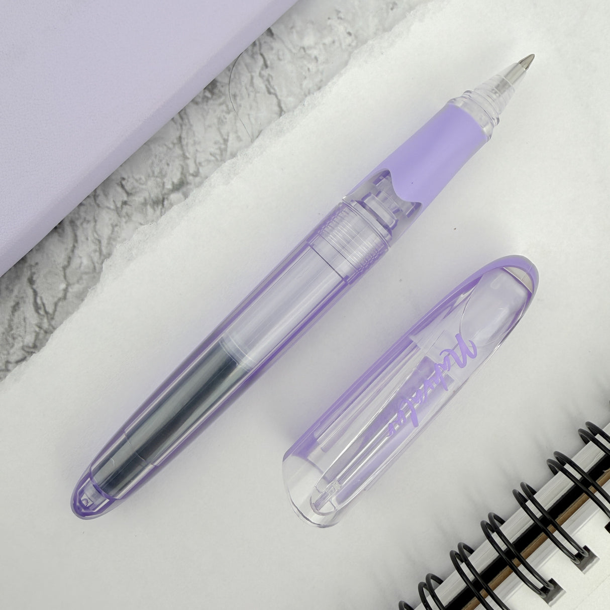 Nahvalur Triad Rollerball Pen - Violet