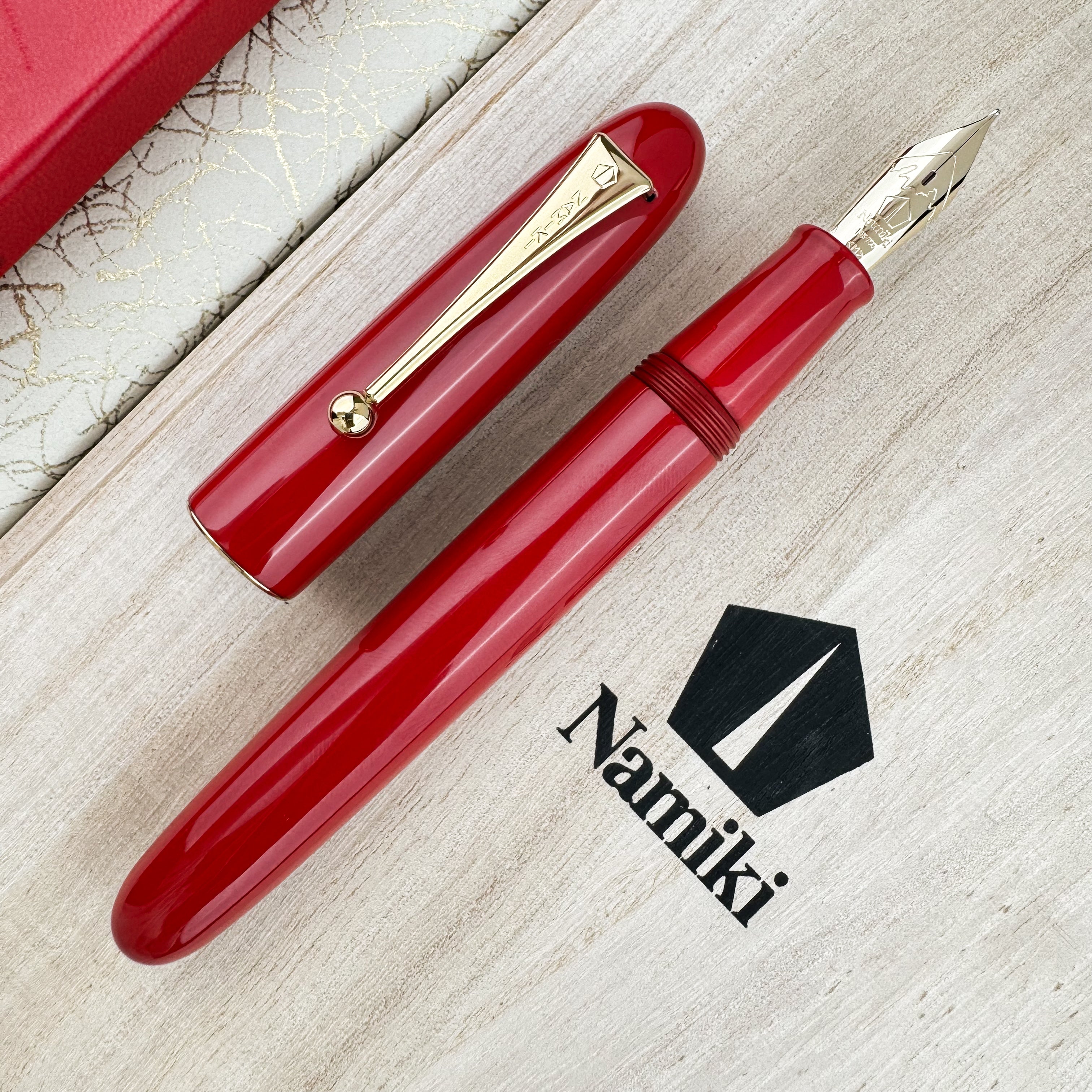 Namiki Yukari Royale Urushi Fountain Pen - Vermillion – Atlas