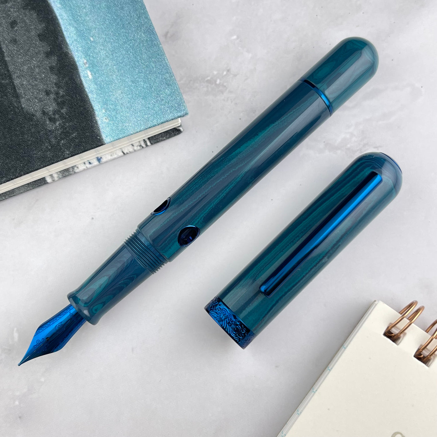 Nahvalur (Narwhal) Nautilus Fountain Pen - Faroe Marine (Limited Edition)