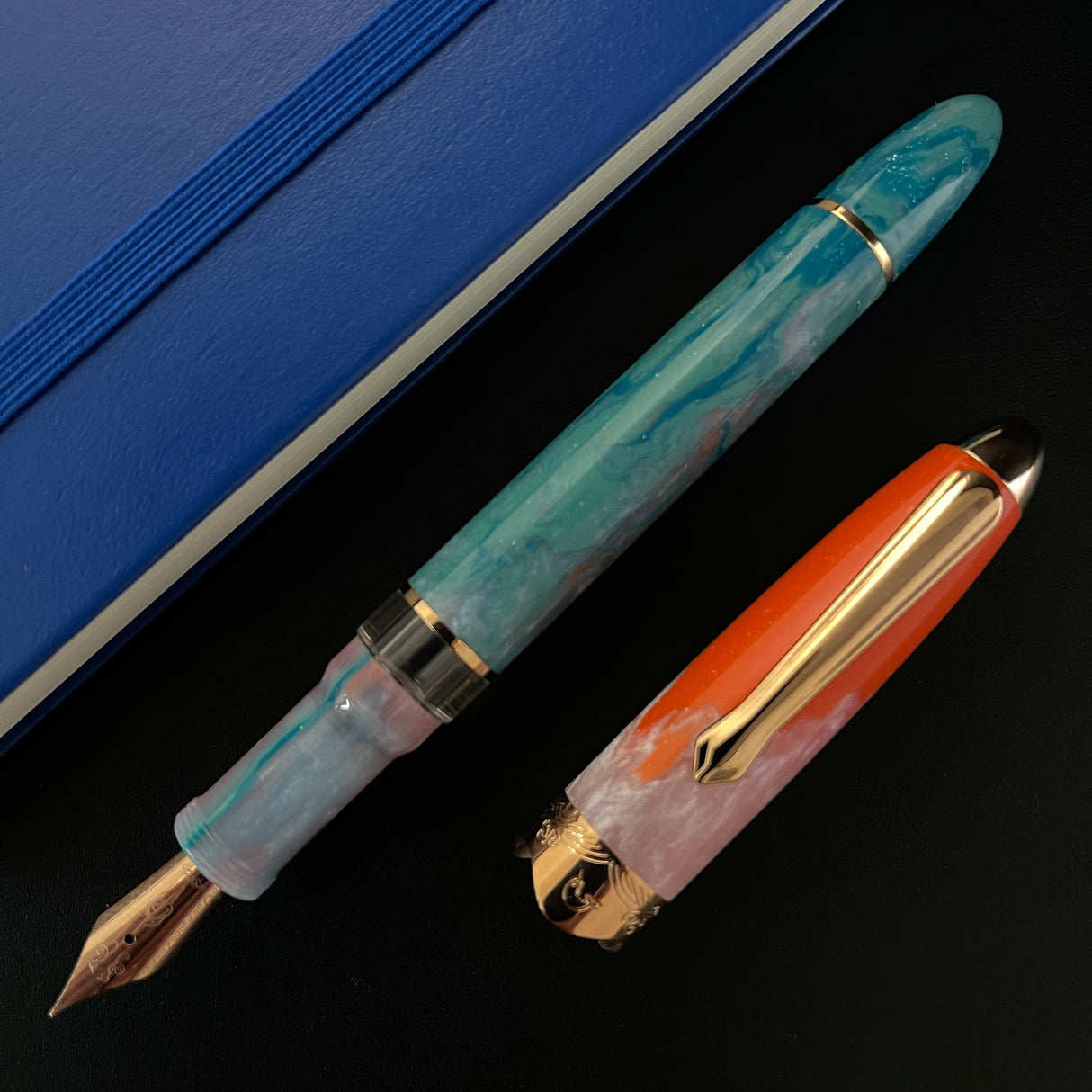 Nahvalur (Narwhal) Horizon Fountain Pen - Dawn