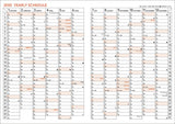 Kokuyo Campus 2027 Monthly Diary - A6