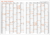 Kokuyo Campus 2027 Monthly Grid Diary - A5