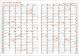 Kokuyo Campus 2027 Weekly Horizontal Diary - B5