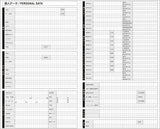 Kokuyo Jibun Techo Biz 2027 B6 Mini Planner Refill