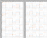 Kokuyo Jibun Techo 2027 A5 Slim Diary Refill