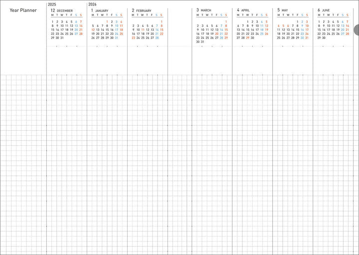 Kokuyo Soft Ring Diary - B6