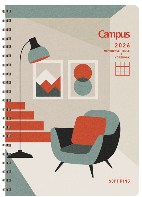 Kokuyo Soft Ring Diary - B6