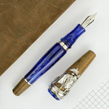 Nino Marino Columbus Fountain Pen - Silver