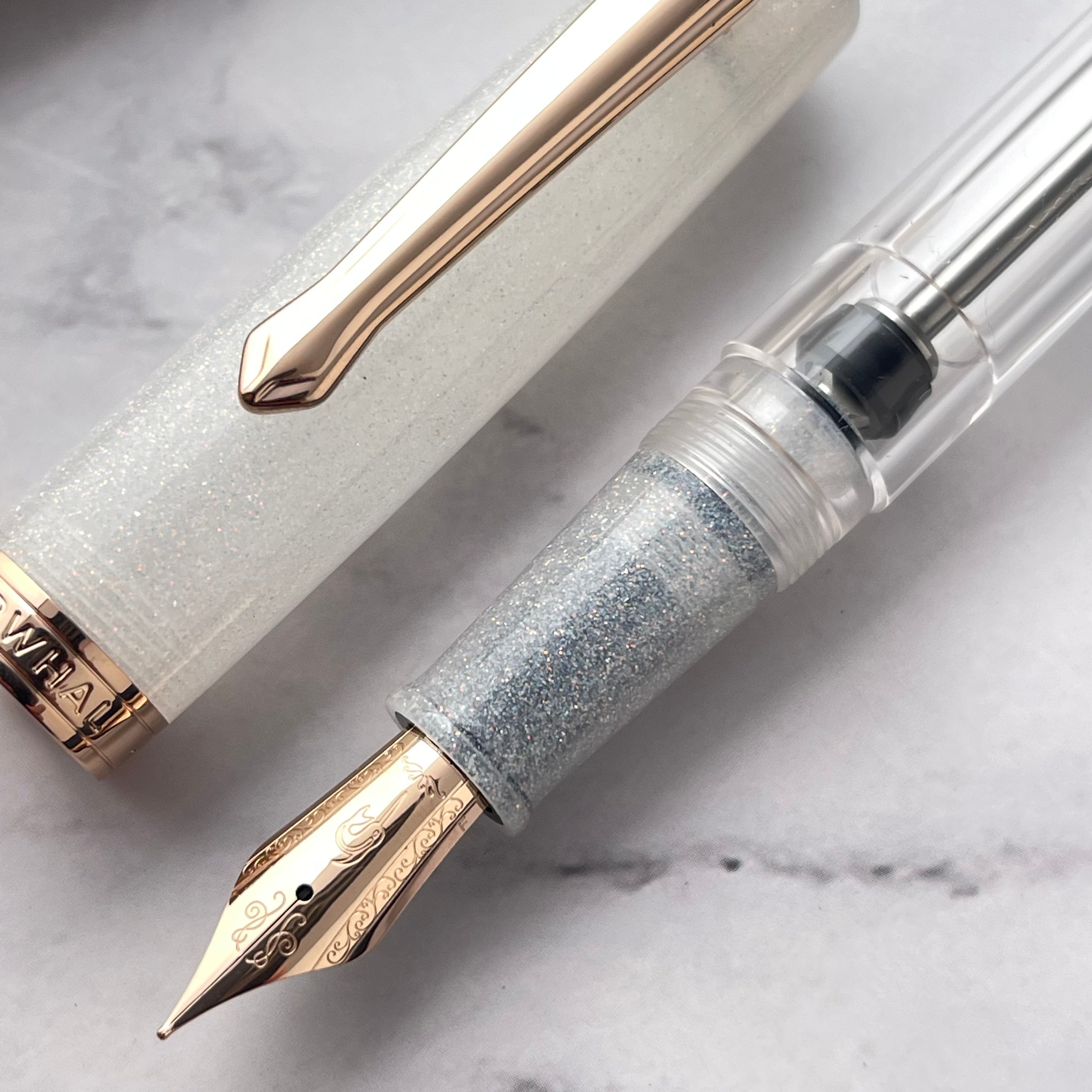 Nahvalur (Narwhal) Original Plus Fountain Pen - Matira Quartz