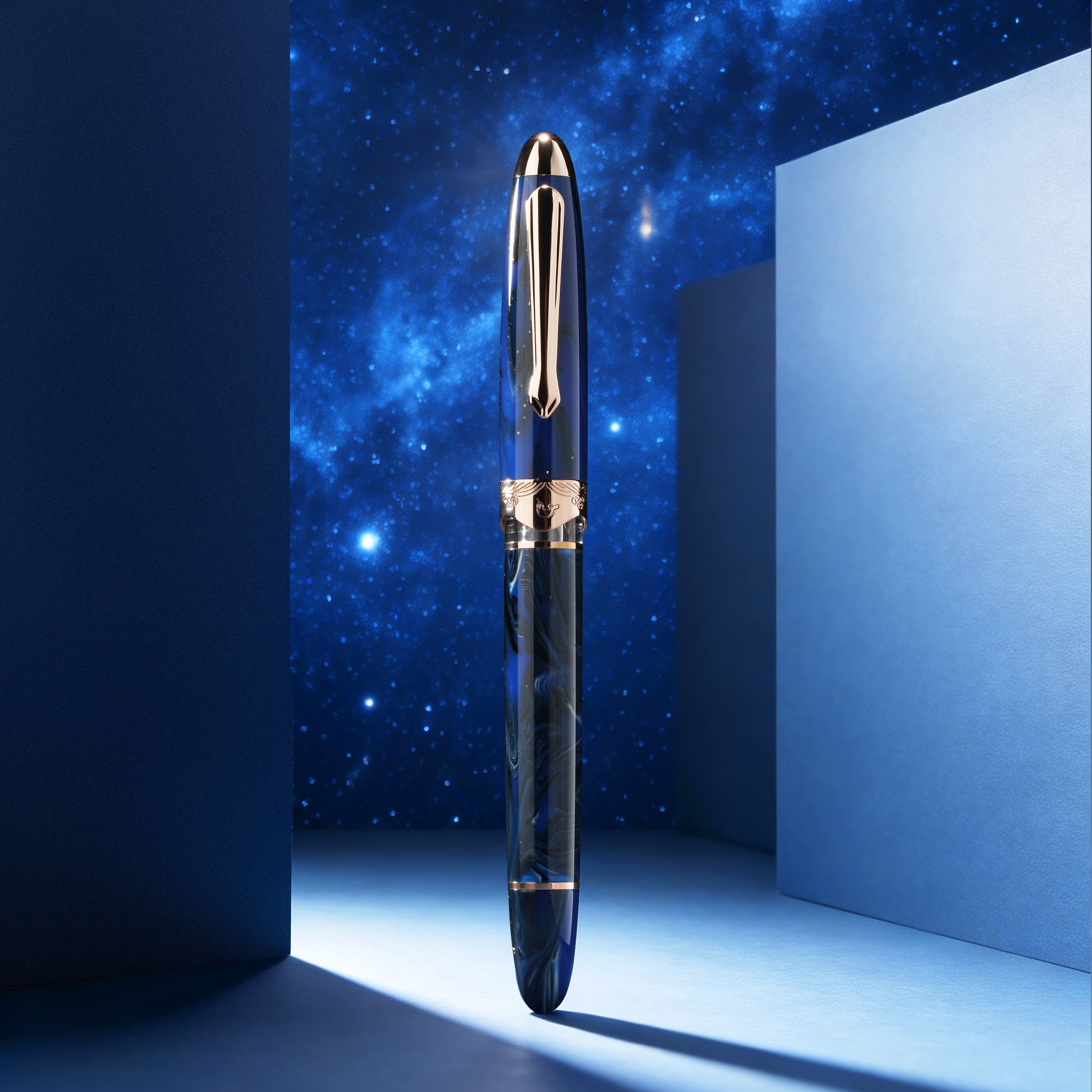 Nahvalur (Narwhal) Horizon Fountain Pen - Nebula – Atlas Stationers