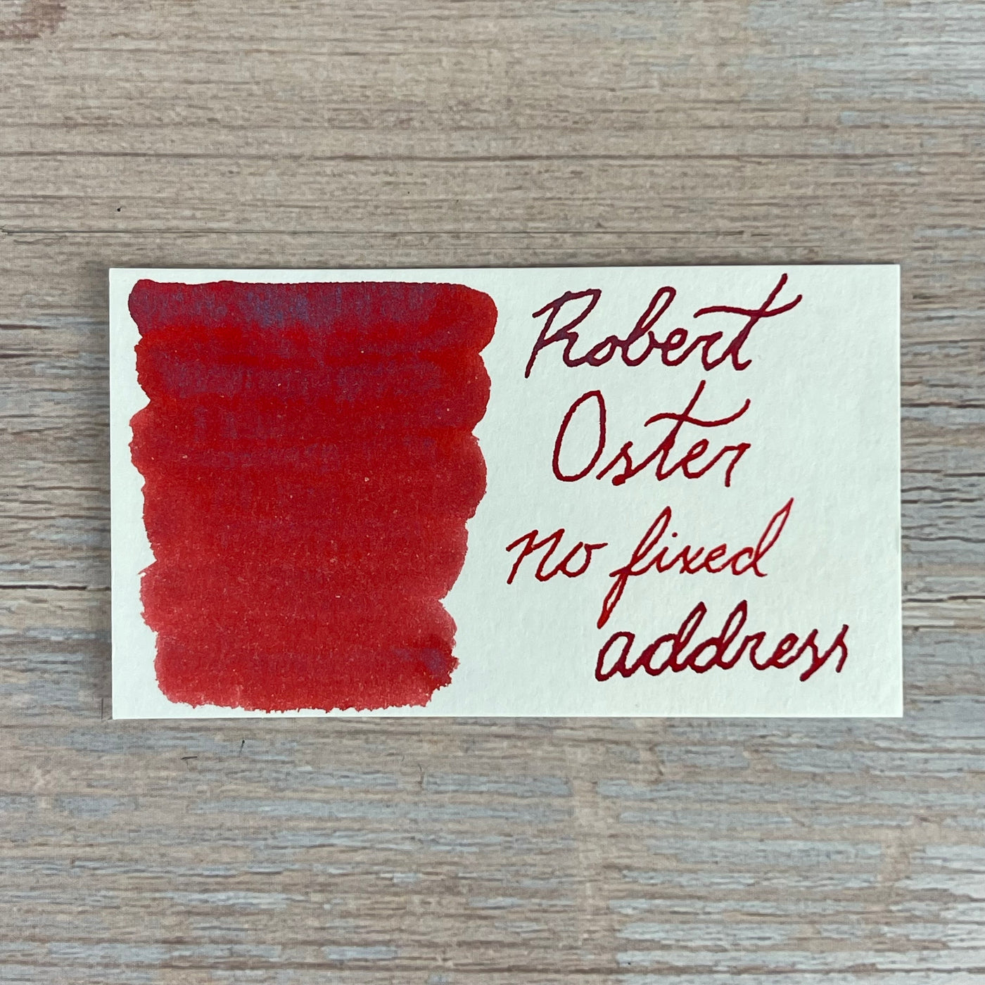 Robert Oster No Fixed Address - 50ml Bottled Ink