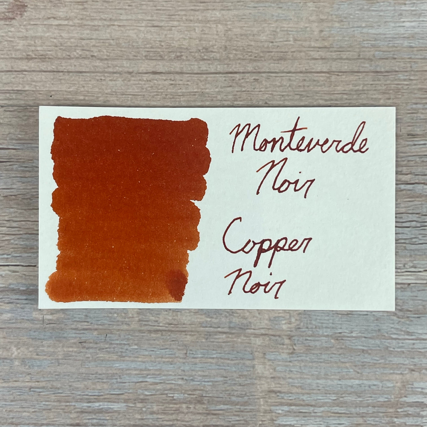 Monteverde Copper Noir - 30ml Bottled Ink