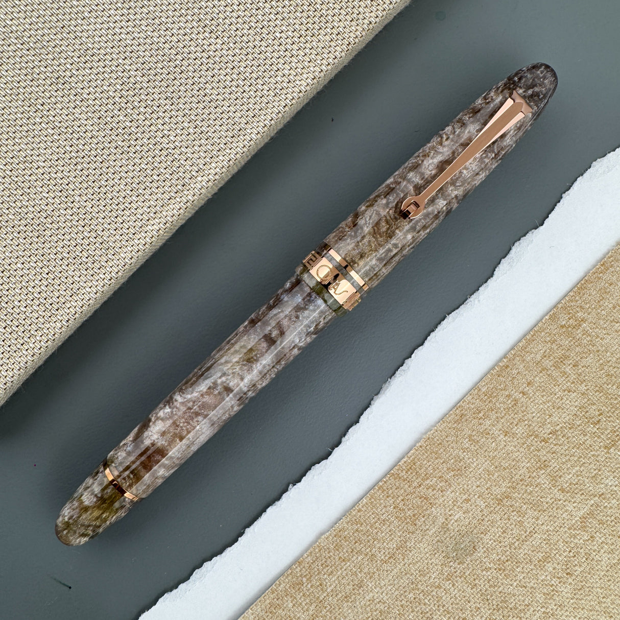 Omas Ogiva Cocktail Series Fountain Pen - Espresso Martini (Limited Edition)
