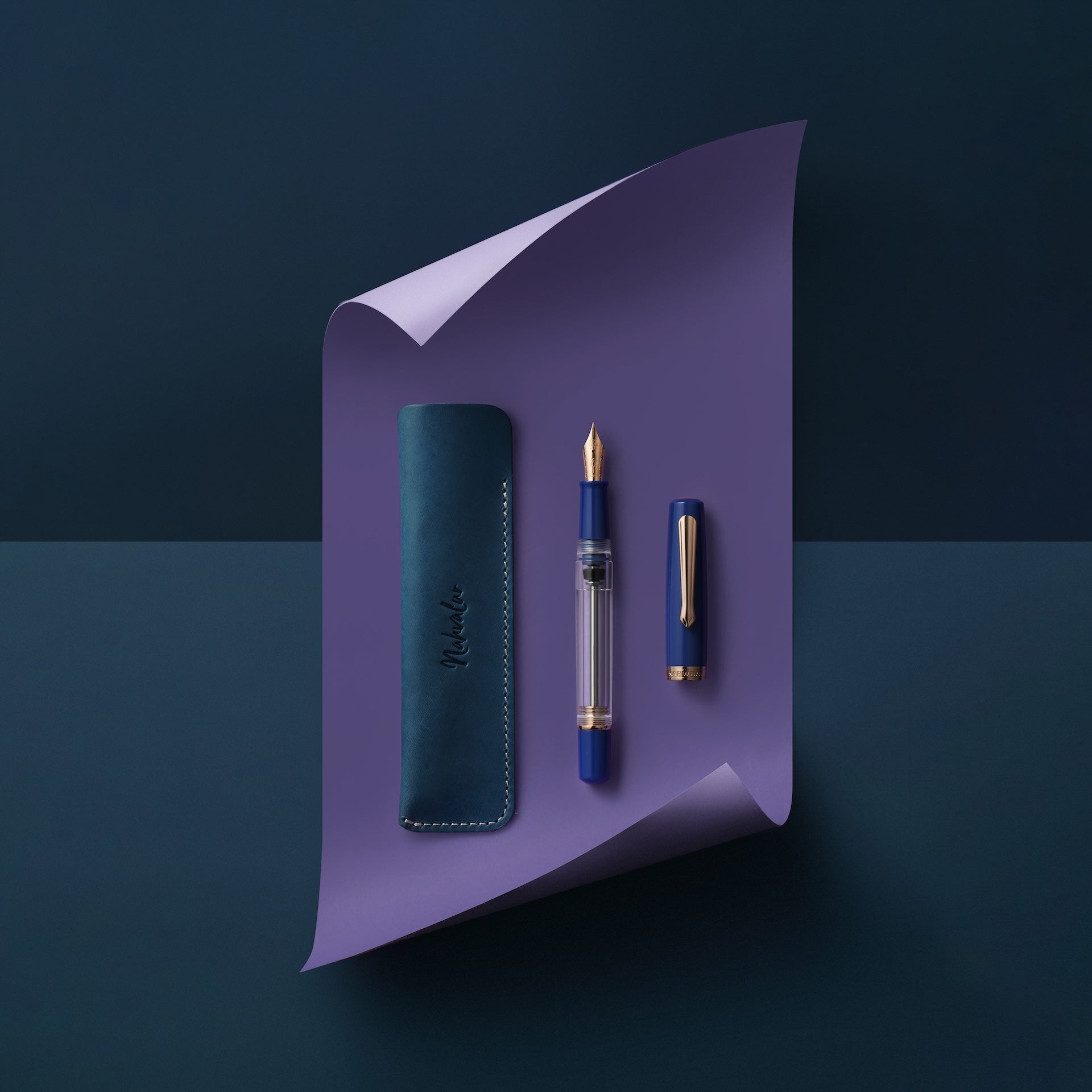 Nahvalur (Narwhal) Original Plus Fountain Pen - Sapphire (Special