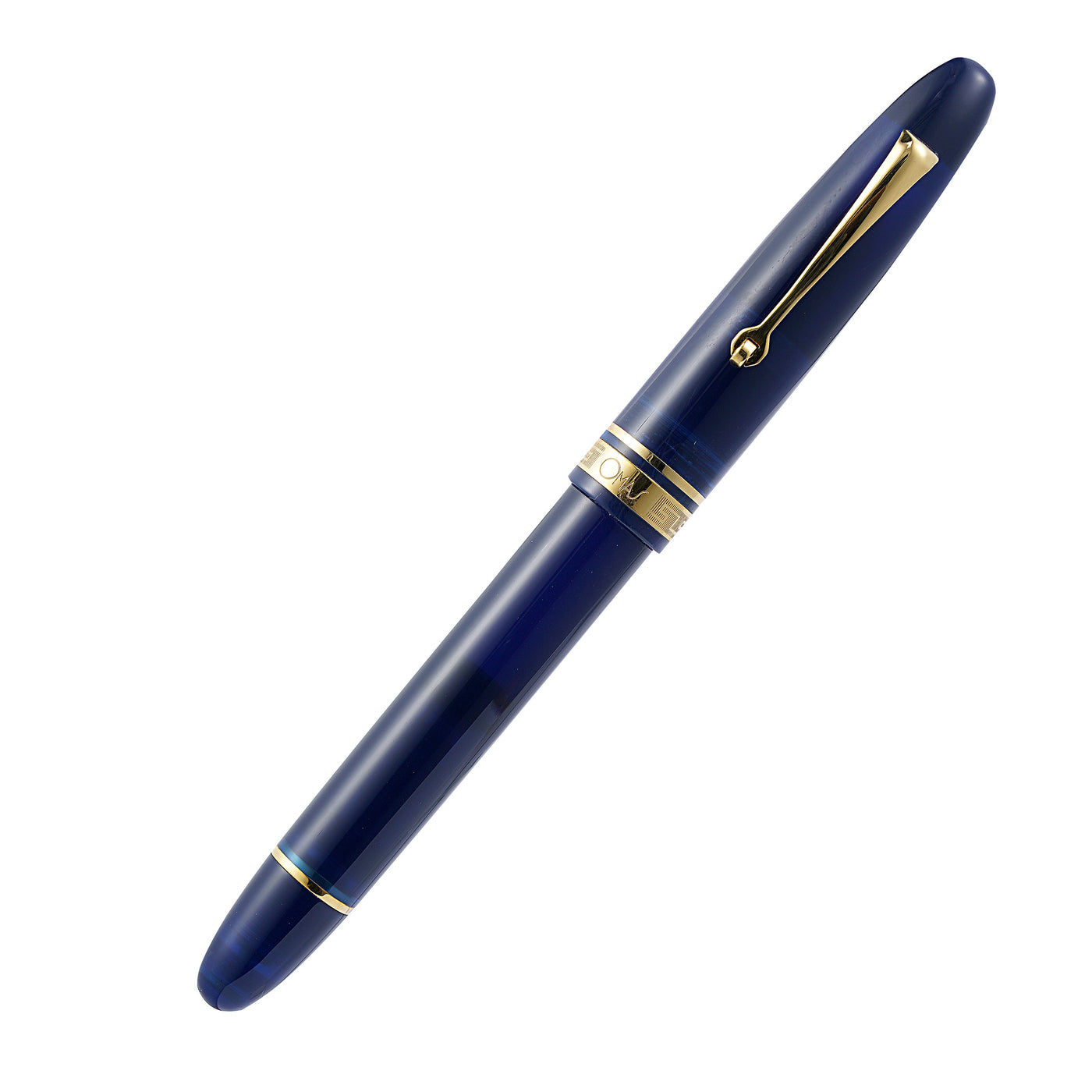 Omas Ogiva Fountain Pen - Blu w/ Gold