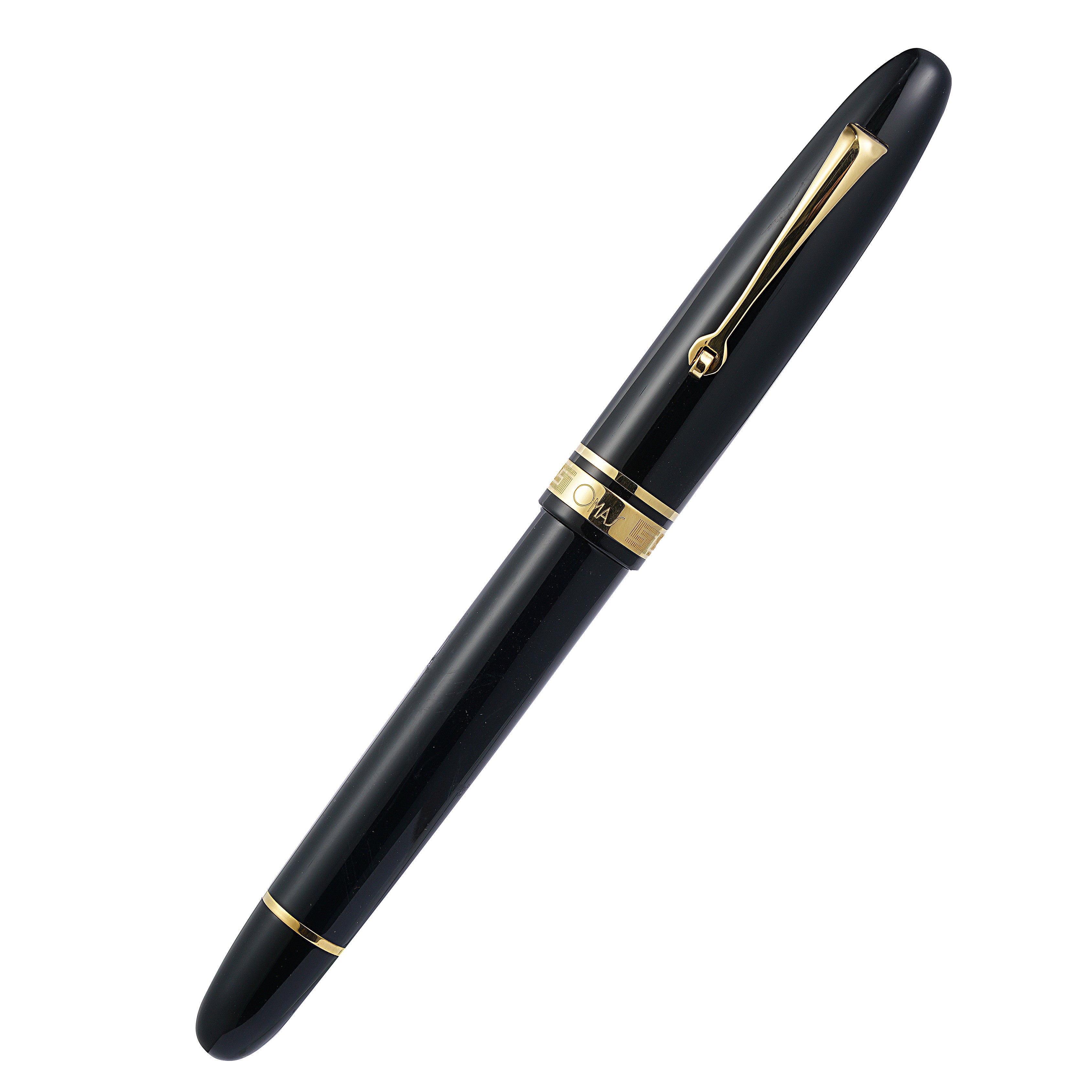 Omas Ogiva Fountain Pen - Nera w/ Gold – Atlas Stationers