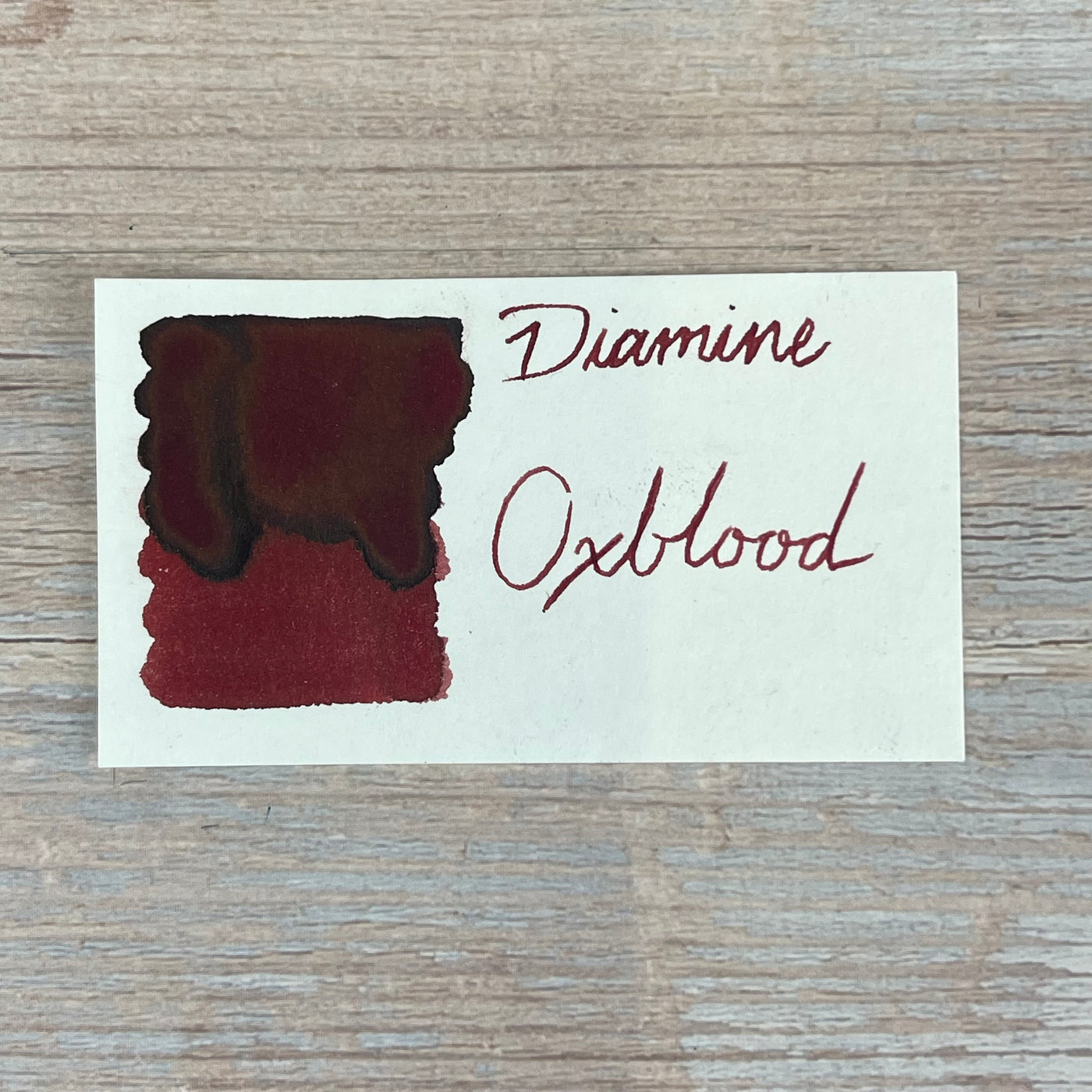 Diamine Oxblood  - 80ml Bottled Ink