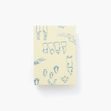 Kakimori Mini Note Cover - Palmehuset / History - Ivory