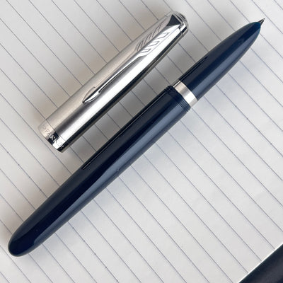 Parker 51 Fountain Pen - Midnight Blue