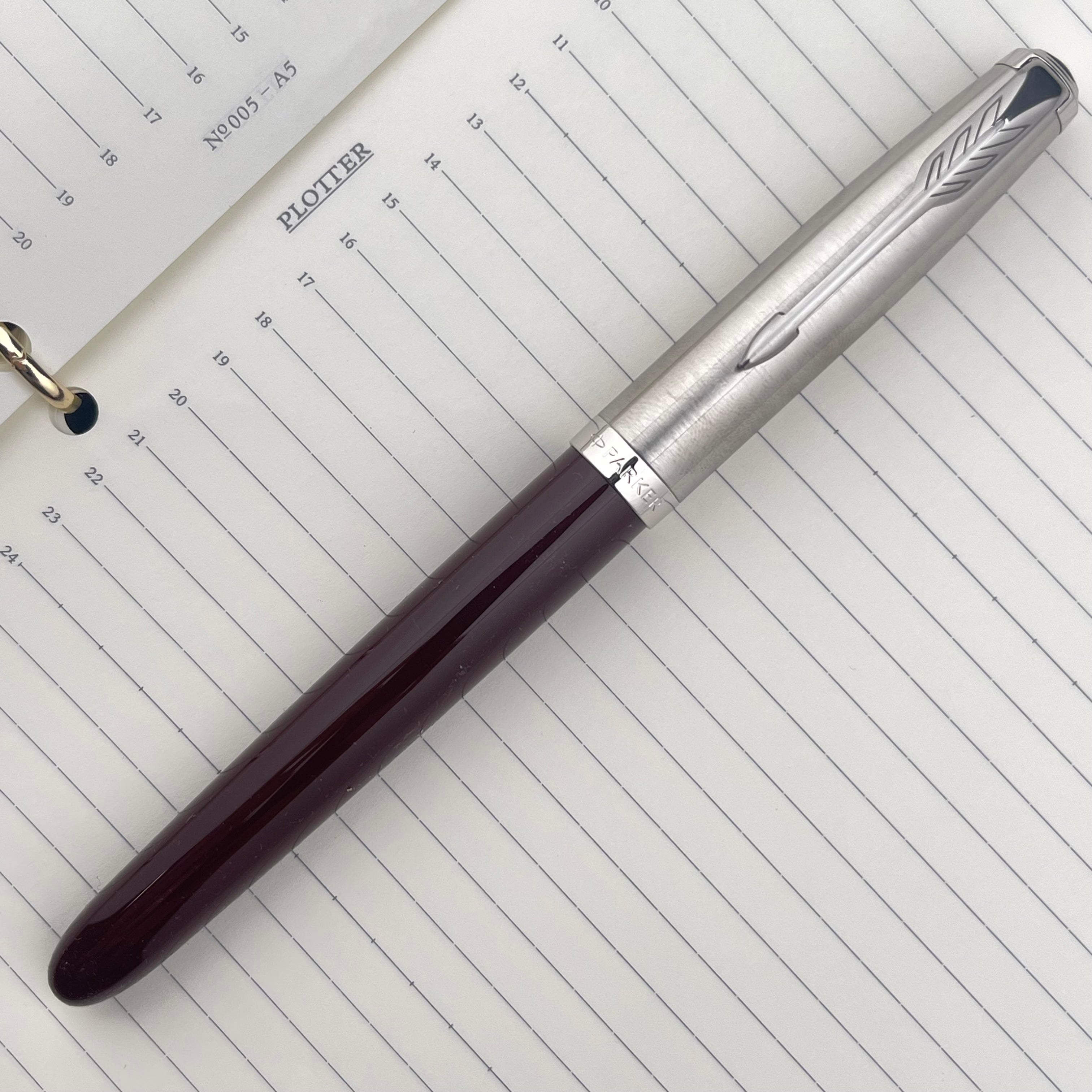 Parker 51 Fountain Pen - Burgundy – Atlas Stationers