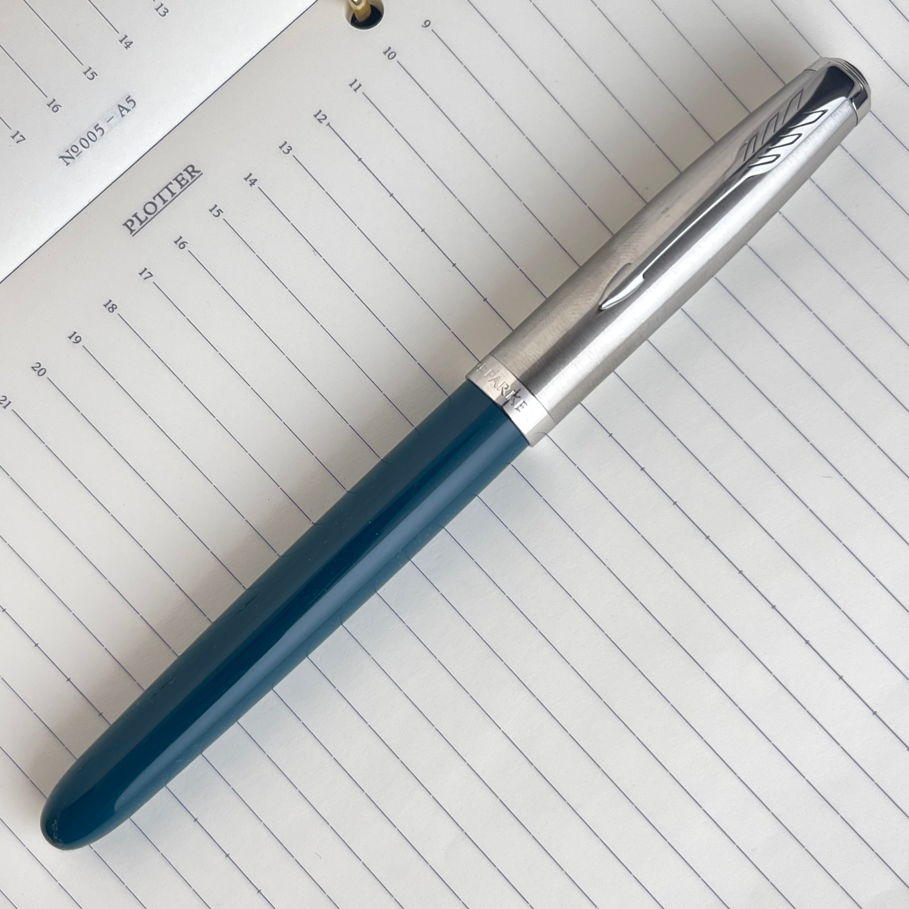 Parker 51 Fountain Pen - Teal Blue – Atlas Stationers