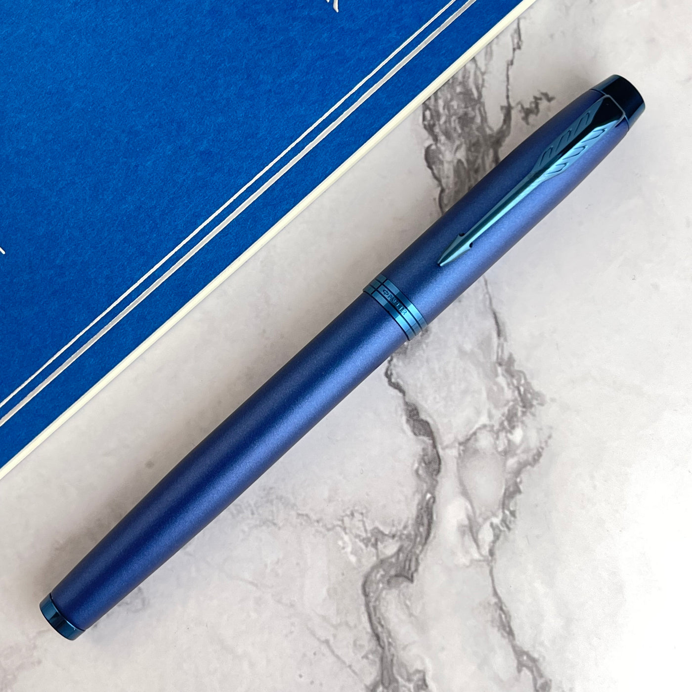 Parker IM Fountain Pen - Monochrome Blue