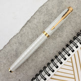 Parker IM Premium Fountain Pen - Pearl Lacquer & Gold Trim