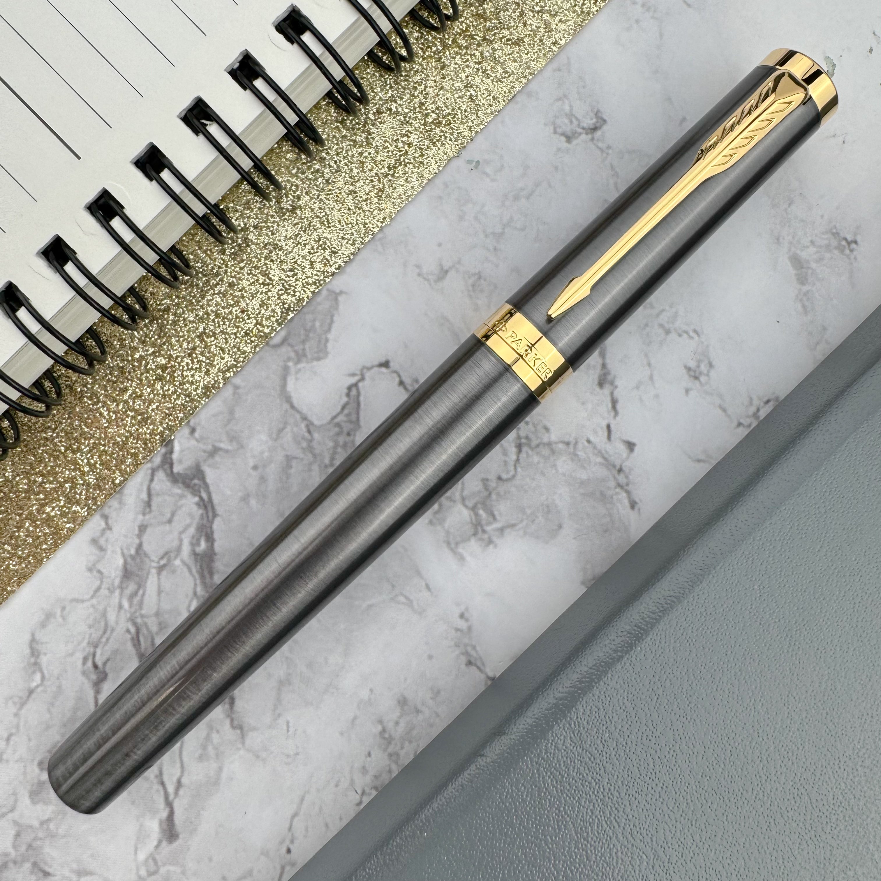 Parker Ingenuity Fountain Pen - Grey – Atlas Stationers